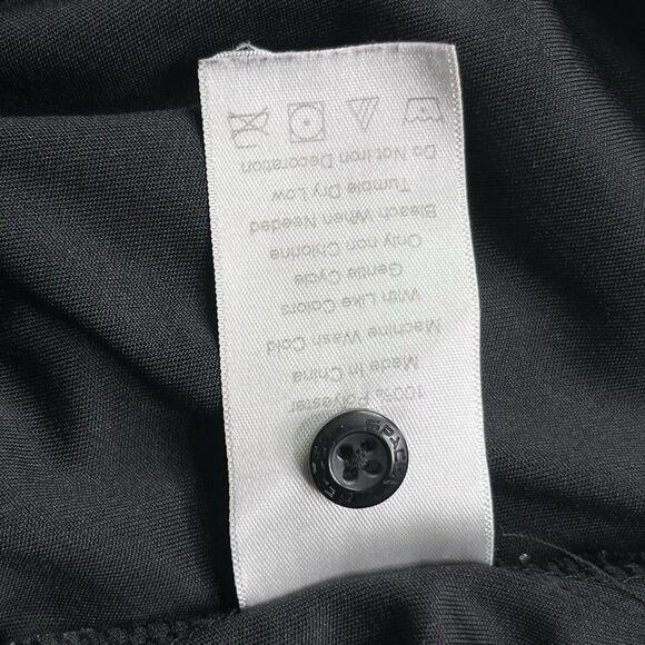 SpaceX Official Men’s L Golf Shirt Black Performance Polo Rocket Elon Musk - Picture 11 of 11